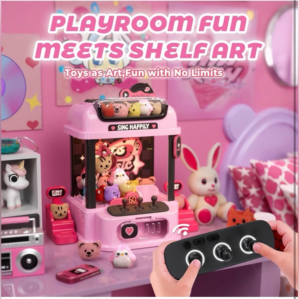 New Claw Machine for Kids with Remote Control. Birthday Gifts - Picture 4 of 7